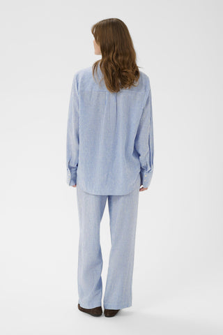 Soaked In Luxury SLAria Long Sleeve Stripe Shirt