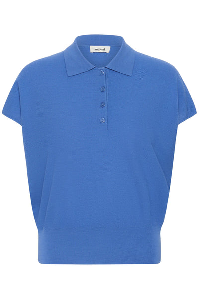 Soaked In Luxury SLElana Polo - Blue