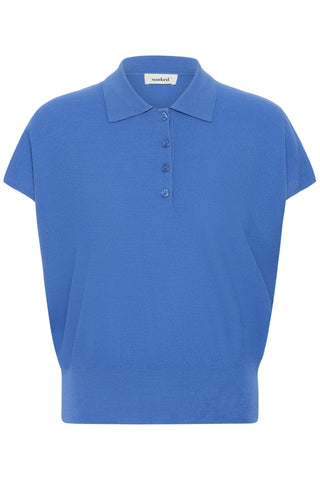 Soaked In Luxury SLElana Polo - Blue