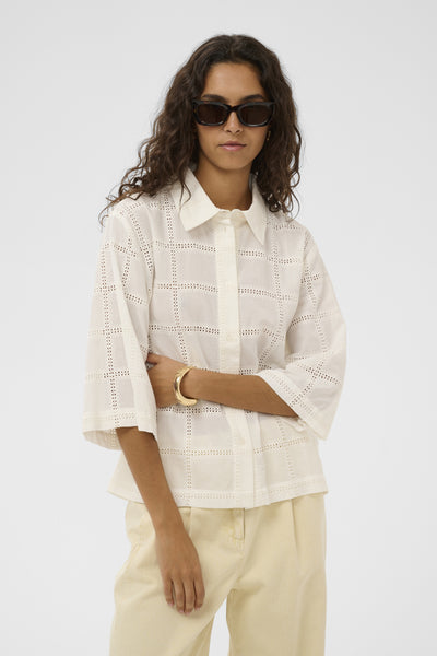Soaked In Luxury SLCarmelita Shirt - Broken White