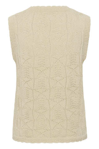 Soaked In Luxury SLFlores Top -  Turtledove / White