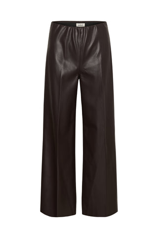 Soaked In Luxury SLKaylee Wide Leg Pants - Chocolate Torte