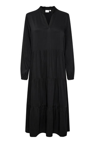 Saint Tropez Edina Maxi LS Dress - Black