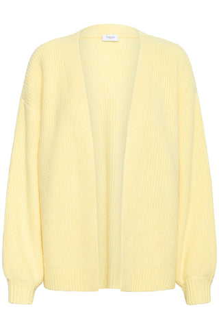 Saint Tropez OttolineSZ Knitted Cardigan - Lemon Drop Melange