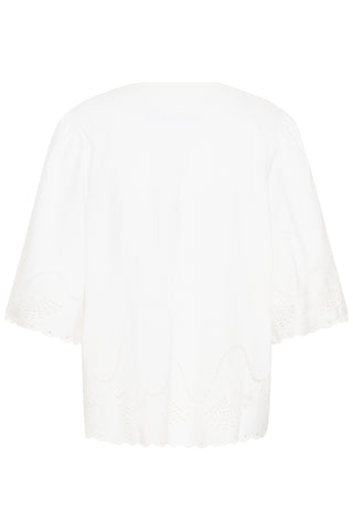 Saint Tropez RivashellSZ Blouse - Bright White