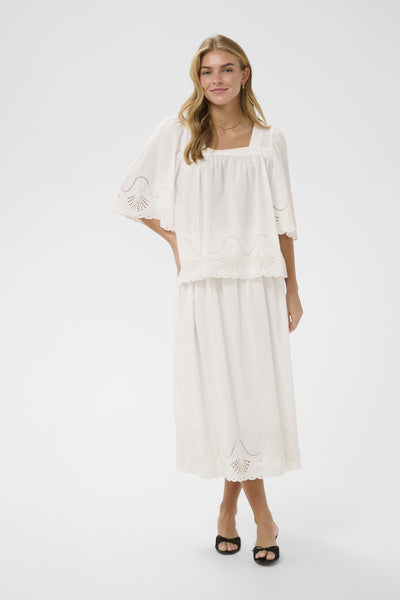 Saint Tropez RivashellSZ Blouse - Bright White