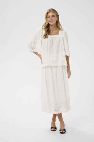 Saint Tropez RivashellSZ Blouse - Bright White