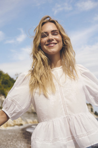 Saint Tropez RosariaSZ Blouse - Bright White