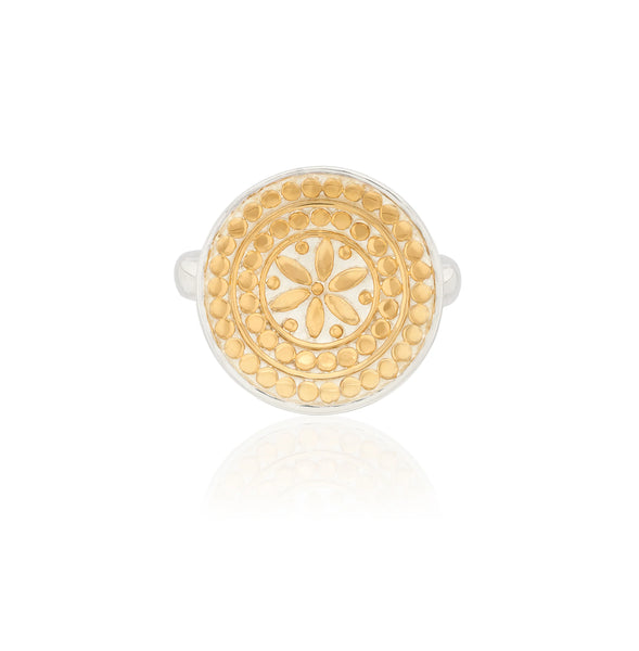 Anna Beck Flower Dish Ring - Gold