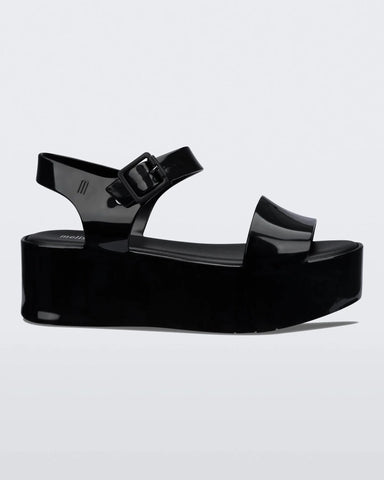 Melissa Shoes Mar Platform Sandals - Black