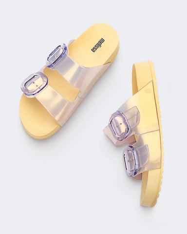 Melissa Shoes Cozy Slider - Pearl Yellow