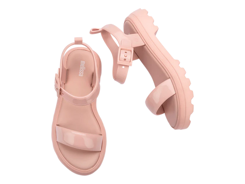 Melissa Shoes Town Sandal - Clear / Pink