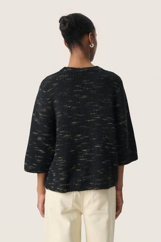 Soaked In Luxury SLLiora Pullover - Black