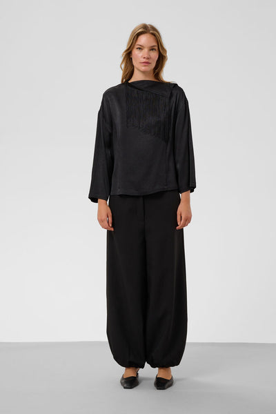 Soaked In Luxury Mirabella Aragat Blouse - Black