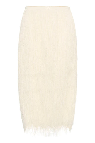 Soaked In Luxury SLDacre Skirt - Whisper White
