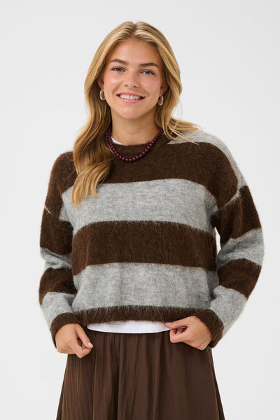 Saint Tropez TayzieSZ Pullover - Chocolate