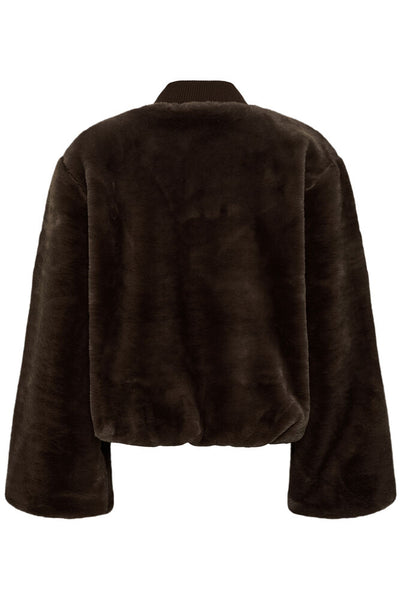 Soaked In Luxury SLEstacia Jacket - Chocolate