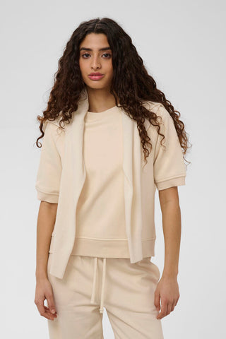 Soaked In Luxury SLRolanda Sweatshirt - Oatmeal / Nature