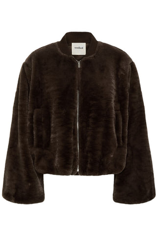 Soaked In Luxury SLEstacia Jacket - Chocolate