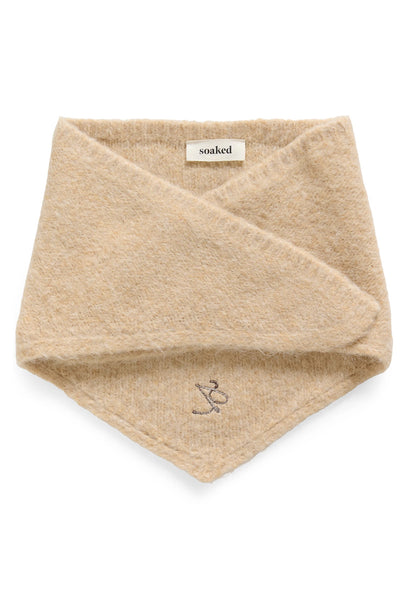 Soaked In Luxury SLPleoni Triangle Scarf - Doeskin Melange