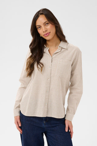 Saint Tropez ELmikoSZ Stripe Shirt -