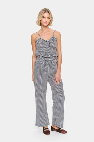 Saint Tropez ZalindaSZ Stripe Pants - Ice Nightsky Stripe