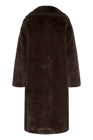 Soaked In Luxury SLEstacia Coat - Chocolate
