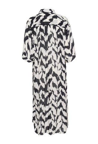 Saint Tropez KelsieSZ Shirt Dress - Monochrome