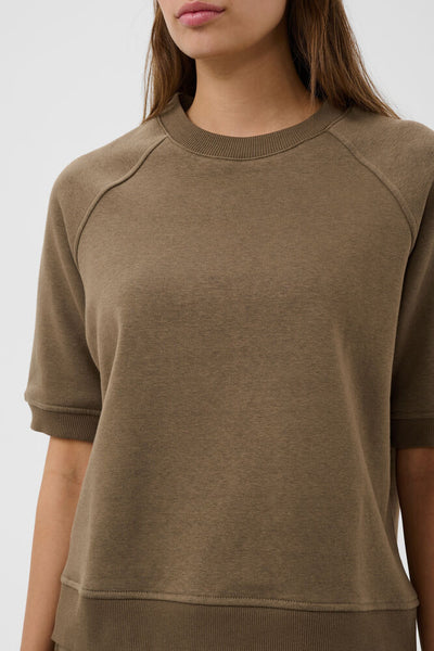 Soaked In Luxury SLRolanda Sweatshirt - Beech Green