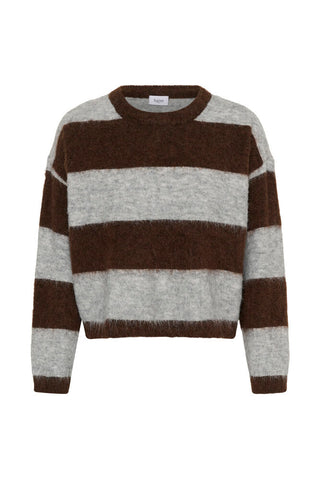 Saint Tropez TayzieSZ Pullover - Chocolate