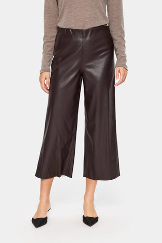 Saint Tropez Dowie PU Trousers - Rain Drum