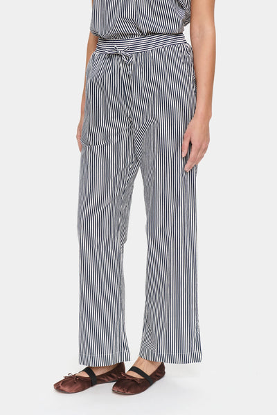 Saint Tropez ZalindaSZ Stripe Pants - Ice Nightsky Stripe