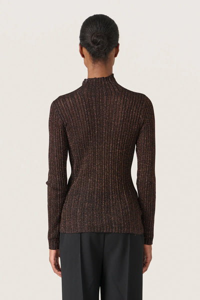 Soaked In Luxury SLLaisa Pullover - Copper