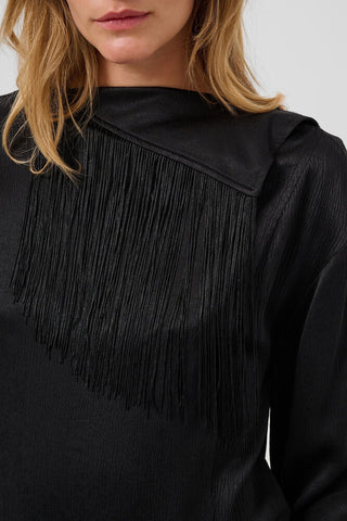 Soaked In Luxury Mirabella Aragat Blouse - Black