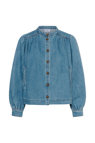 Saint Tropez TeraSZ Denim Jacket - Medium Blue