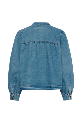 Saint Tropez TeraSZ Denim Jacket - Medium Blue