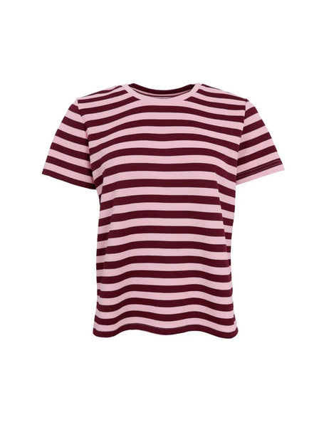 Black Colour BCMissyShort Sleeve T-Shirt - Wine