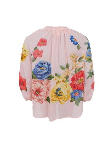 Black Colour BCNorma Floral Blouse - Rose