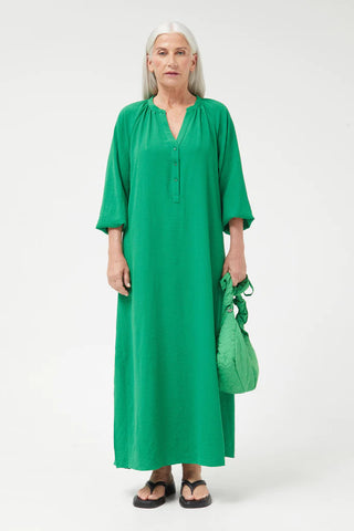 Companie Fantastica Long Tunic Dress Maxi - Green