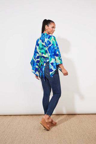 Haven Cayman Wrap Top - Bermuda