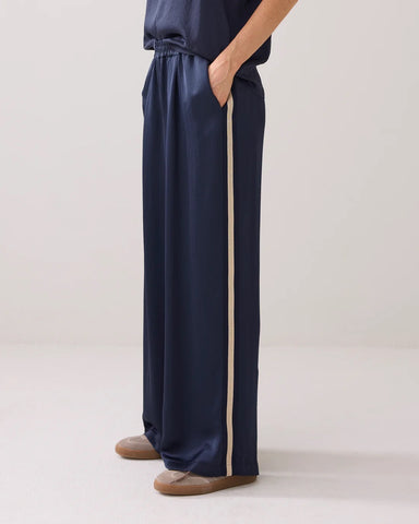 Summum Woman Silky Track Pant - Navy