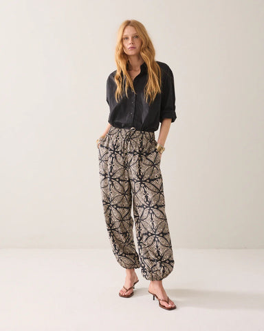 Summum Woman Harem Trousers with Print