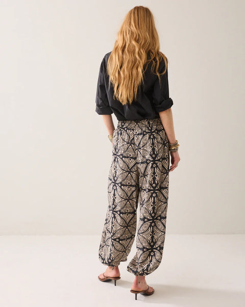 Summum Woman Harem Trousers with Print