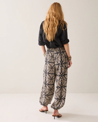 Summum Woman Harem Trousers with Print