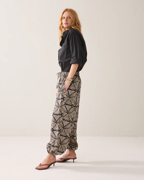 Summum Woman Harem Trousers with Print