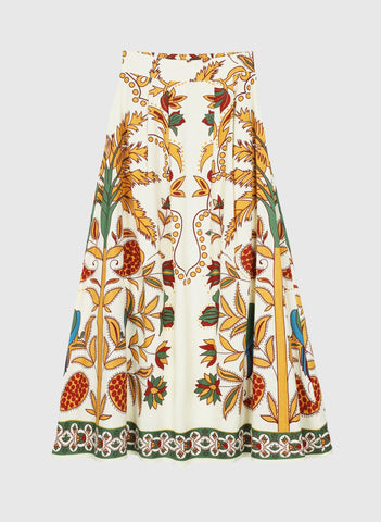 An'ge Paris Rosaline Printed Maxi Skirt - Tropico