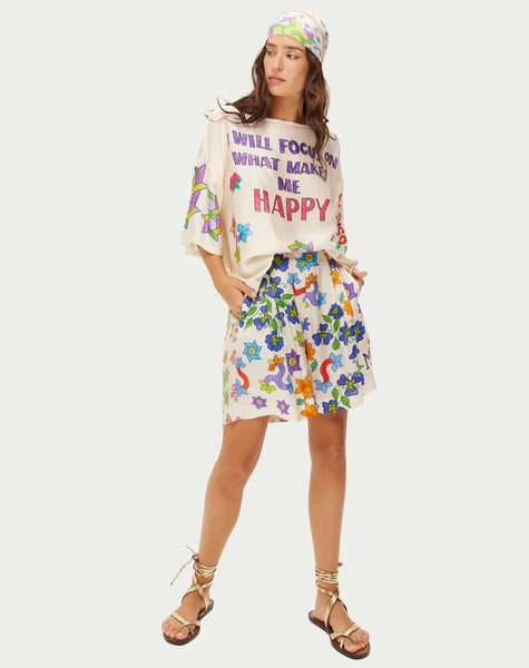 Me369 Dina Dina Plated Shorts