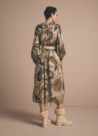 Summum Woman Long Dress - Vintage Print