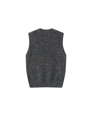 Grace & Mila Salvo Knitted Tank Top - Anthracite