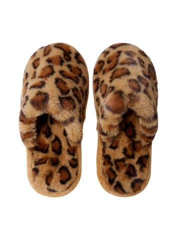 Black Colour Leo Slippers